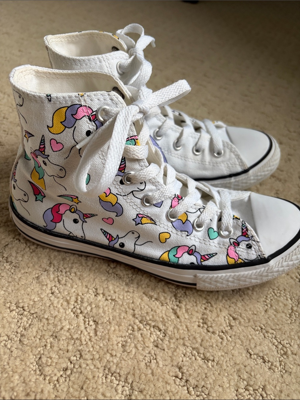 Converse Kids High-Top Unicorn Sneakers